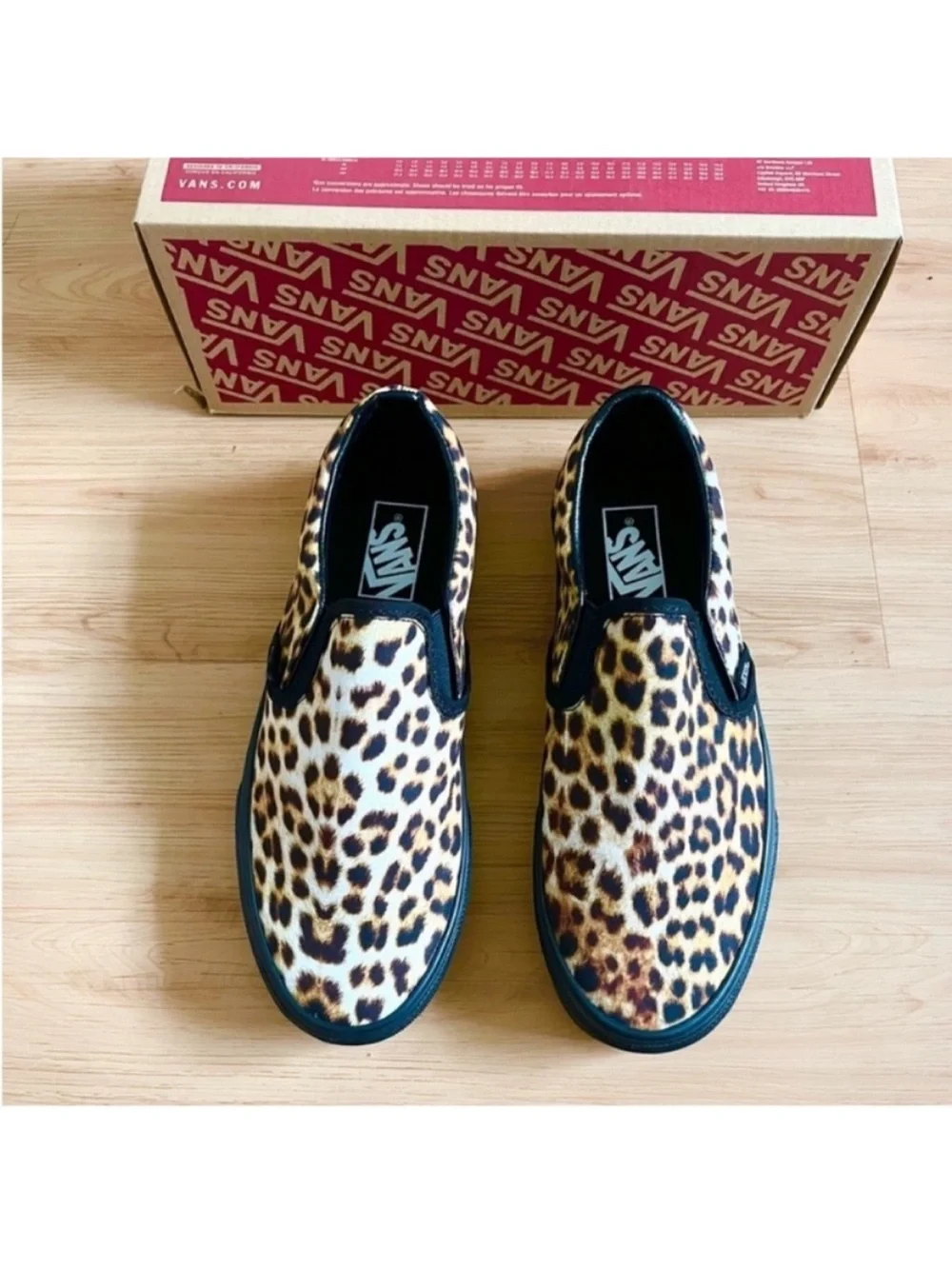 VANS Classic Slip-on Shoes (90sGrunge Black) Women 8.OUS Mens 6.5 US